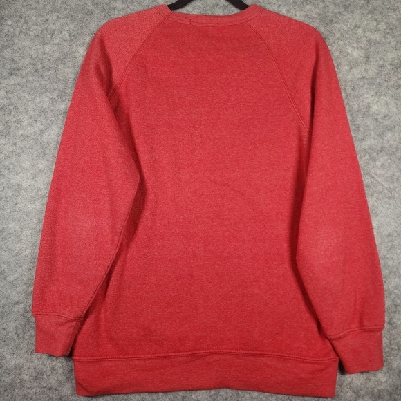 San Franpsycho Red Longsleeve Pullover Sweater Size Medium - Picture 2 of 8